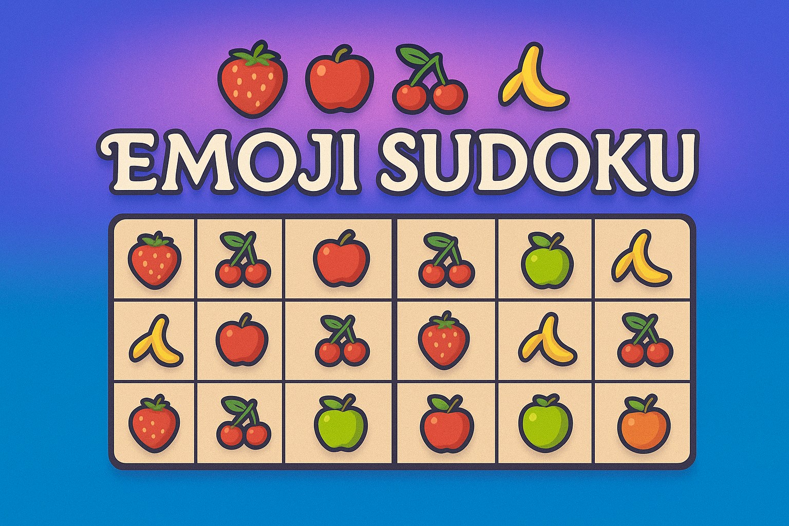 New Emoji Sudoku